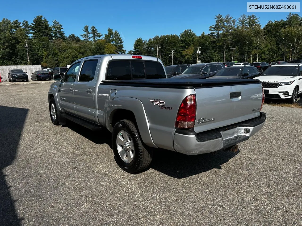 2008 Toyota Tacoma Double Cab Long Bed VIN: 5TEMU52N68Z493061 Lot: 72443104