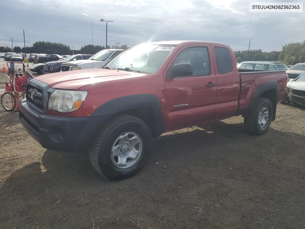 5TEUU42N38Z562363 2008 Toyota Tacoma Access Cab