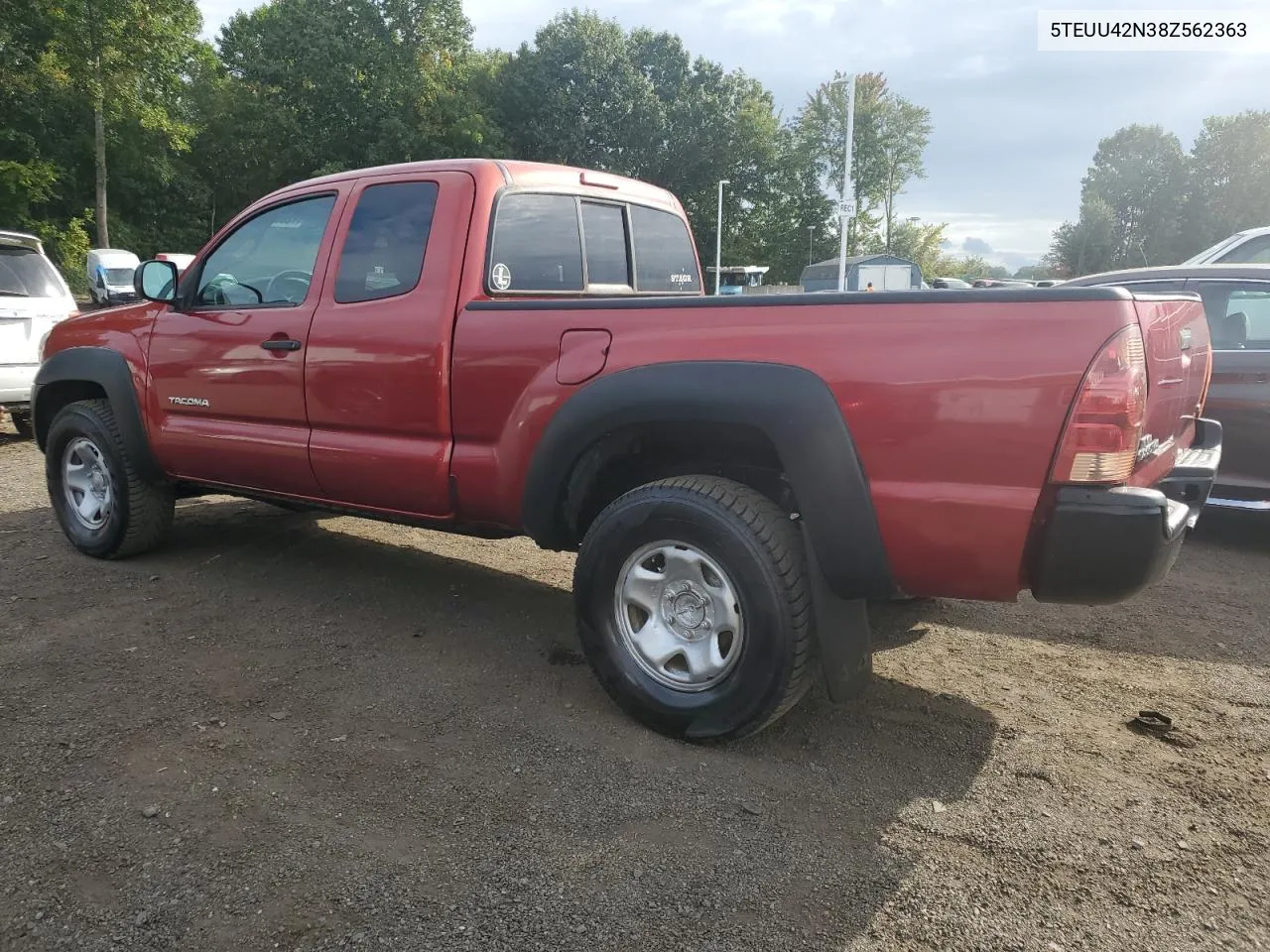 5TEUU42N38Z562363 2008 Toyota Tacoma Access Cab