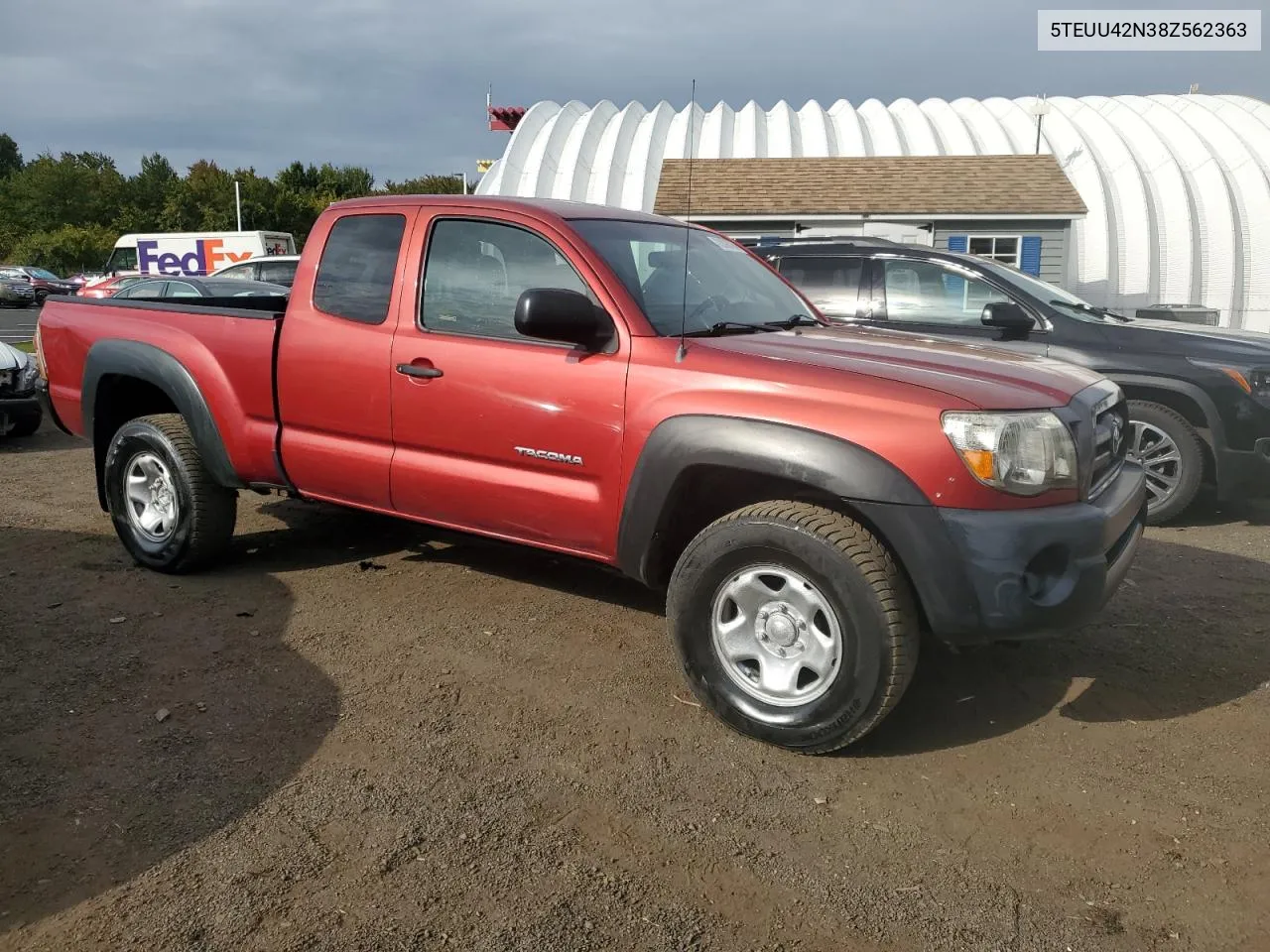 5TEUU42N38Z562363 2008 Toyota Tacoma Access Cab