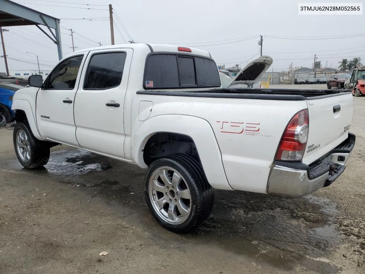 2008 Toyota Tacoma Double Cab Prerunner VIN: 3TMJU62N28M052565 Lot: 72970644