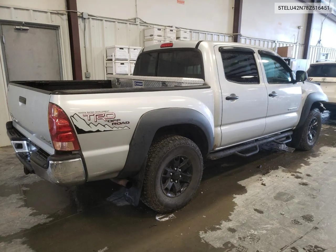 5TELU42N78Z516451 2008 Toyota Tacoma Double Cab