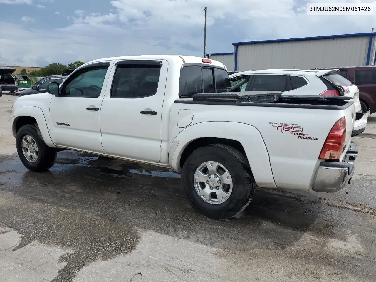 2008 Toyota Tacoma Double Cab Prerunner VIN: 3TMJU62N08M061426 Lot: 73099554