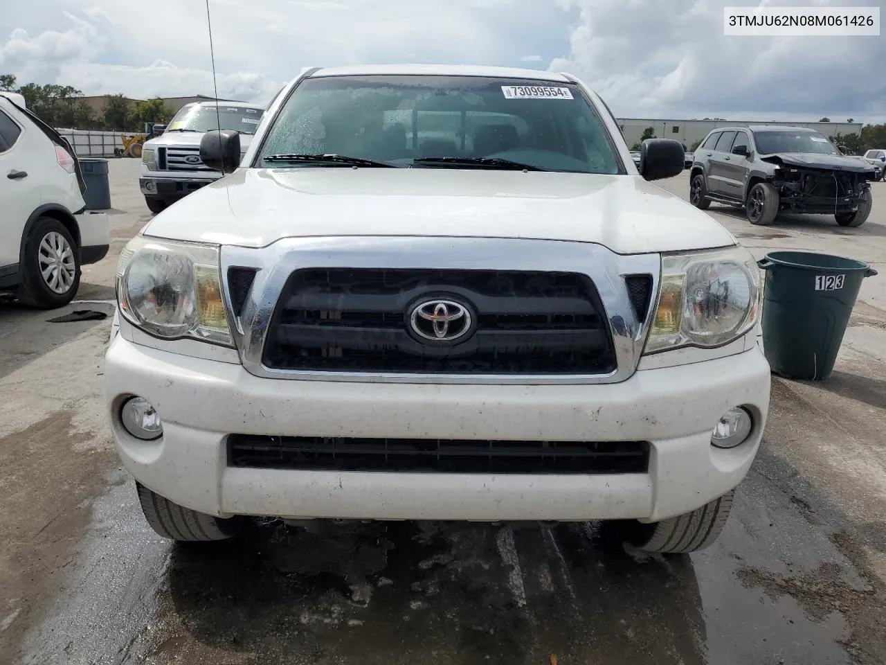 2008 Toyota Tacoma Double Cab Prerunner VIN: 3TMJU62N08M061426 Lot: 73099554