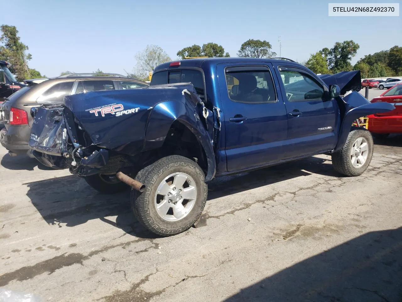 5TELU42N68Z492370 2008 Toyota Tacoma Double Cab