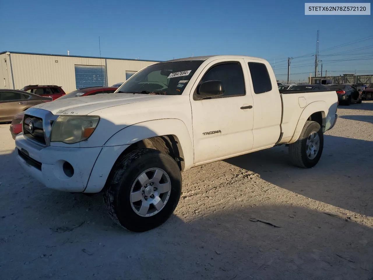 5TETX62N78Z572120 2008 Toyota Tacoma Prerunner Access Cab