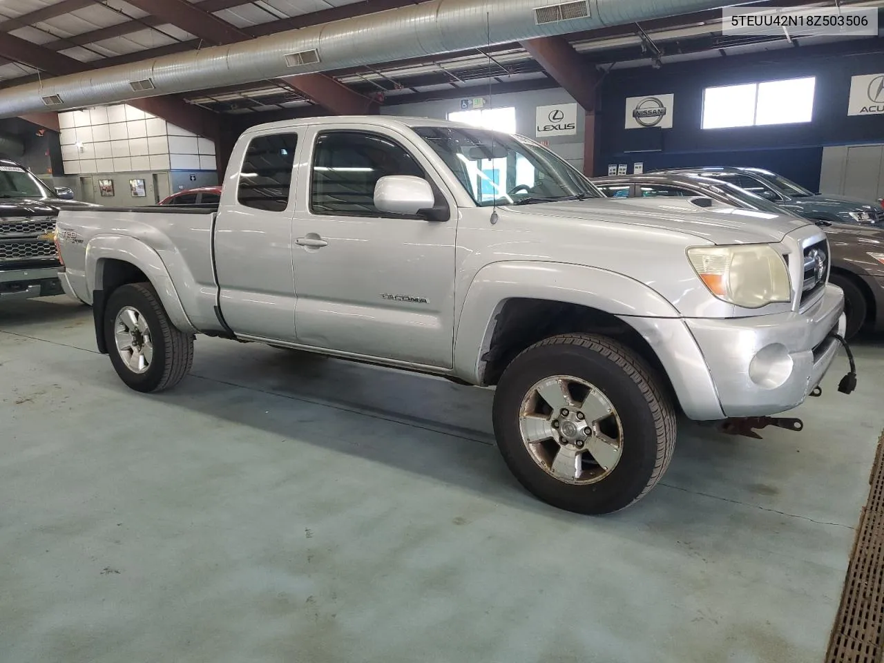 2008 Toyota Tacoma Access Cab VIN: 5TEUU42N18Z503506 Lot: 74545184