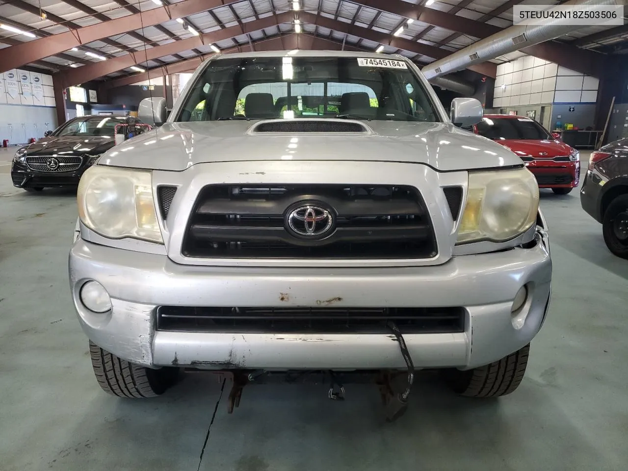 2008 Toyota Tacoma Access Cab VIN: 5TEUU42N18Z503506 Lot: 74545184