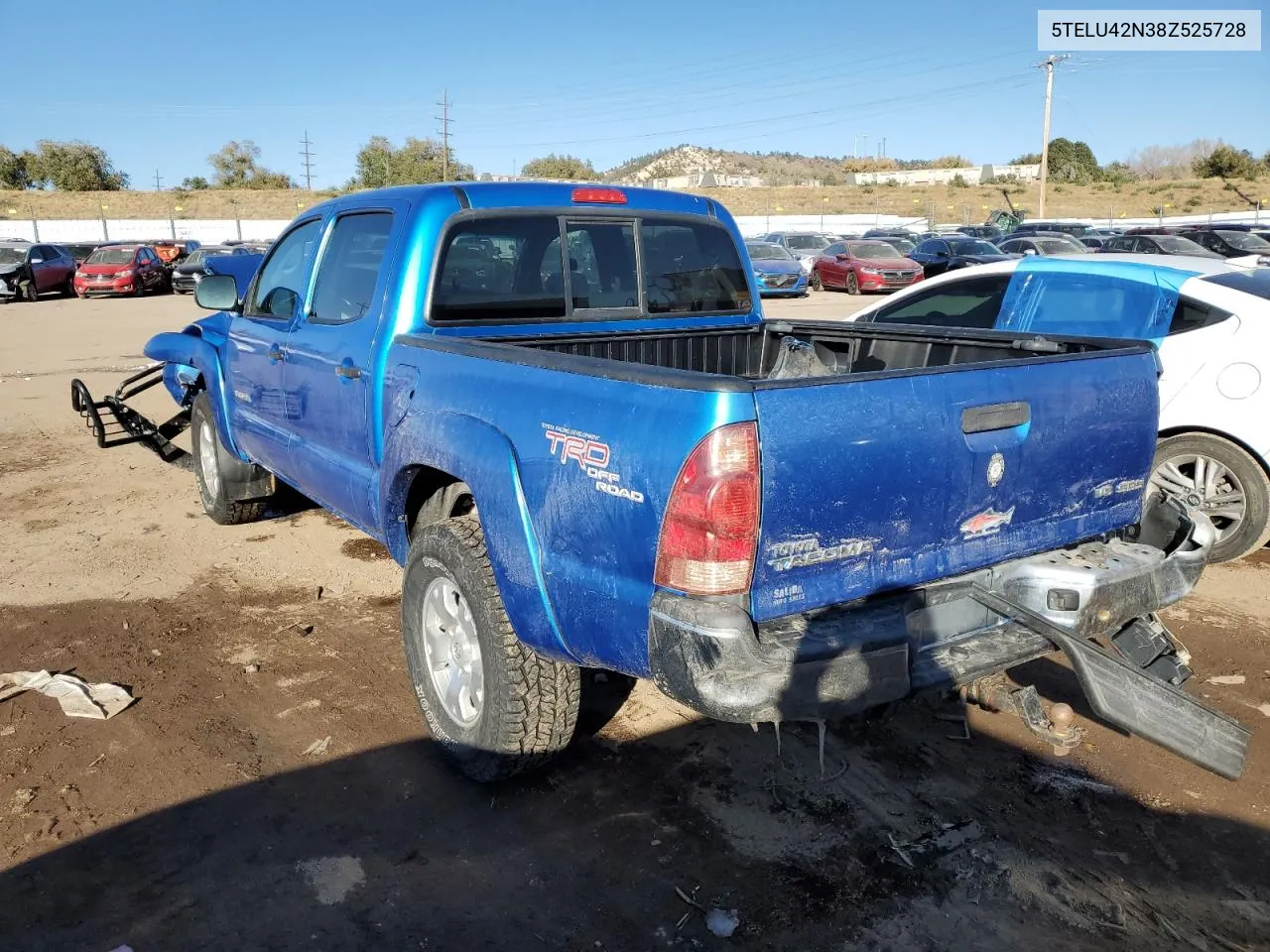 5TELU42N38Z525728 2008 Toyota Tacoma Double Cab