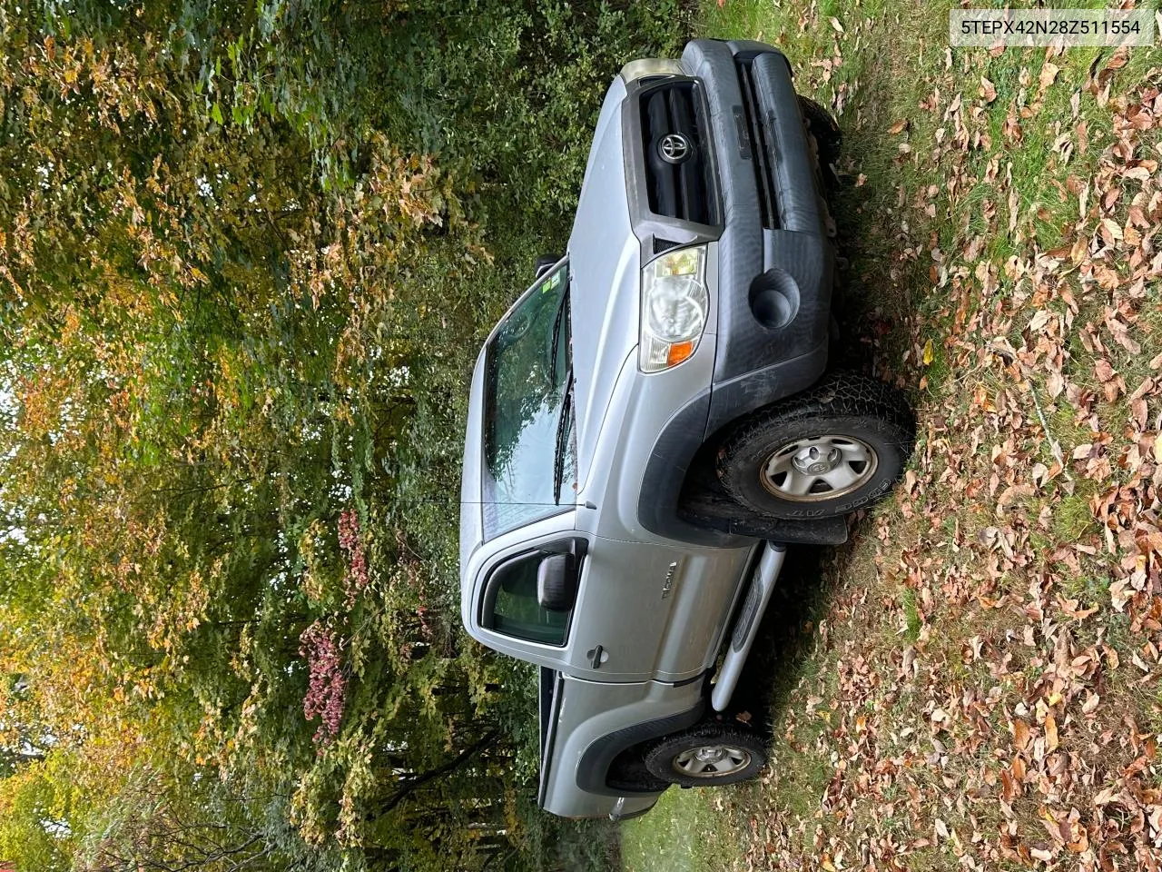 2008 Toyota Tacoma VIN: 5TEPX42N28Z511554 Lot: 74763334