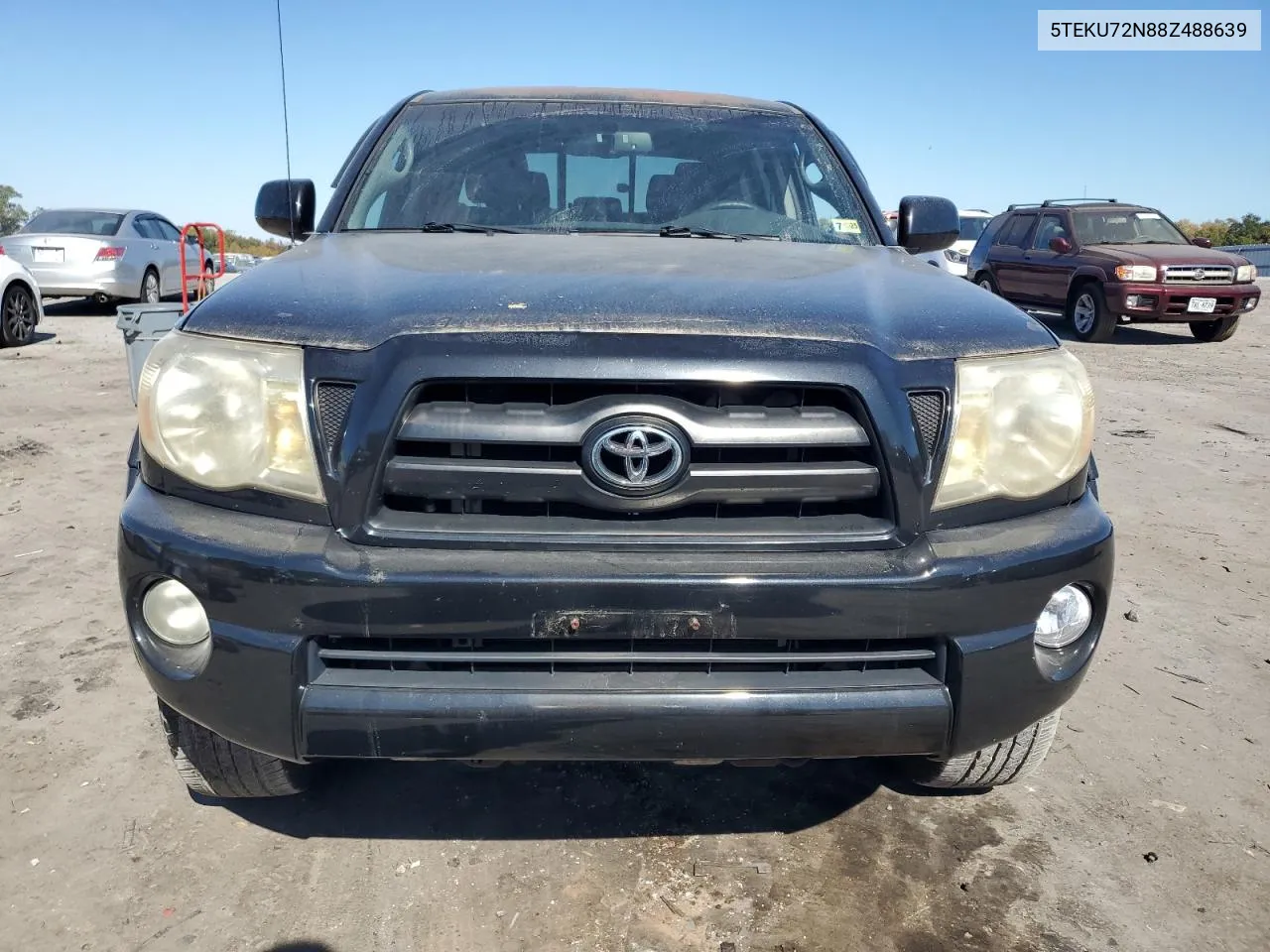 2008 Toyota Tacoma Double Cab Prerunner Long Bed VIN: 5TEKU72N88Z488639 Lot: 76523624