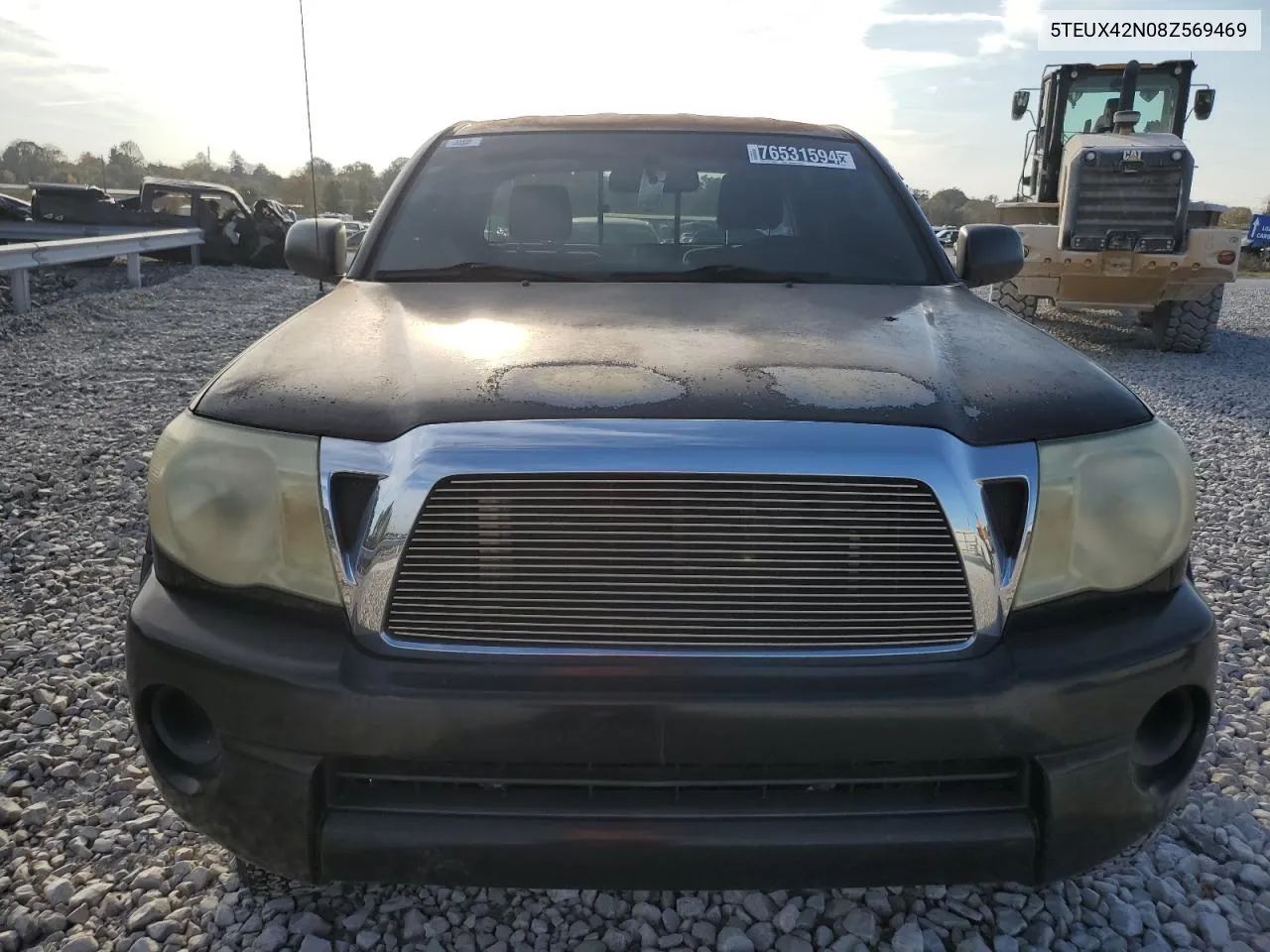 2008 Toyota Tacoma Access Cab VIN: 5TEUX42N08Z569469 Lot: 76531594