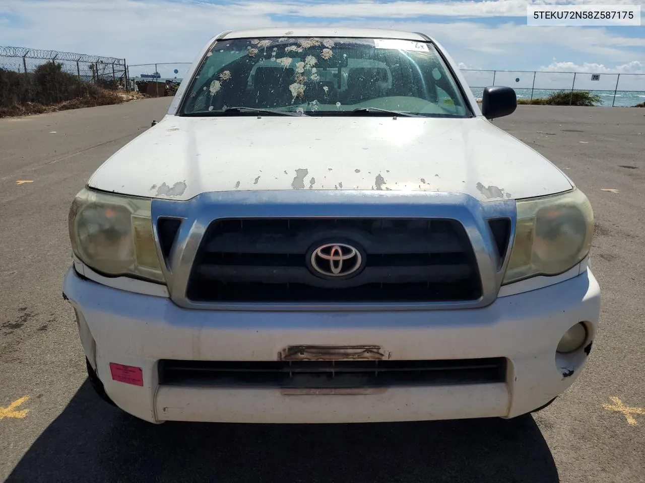 2008 Toyota Tacoma Double Cab Prerunner Long Bed VIN: 5TEKU72N58Z587175 Lot: 76619084