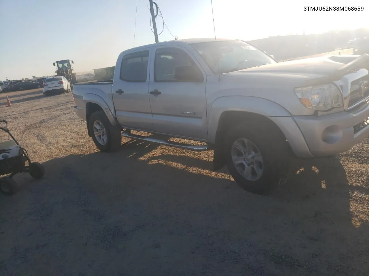 2008 Toyota Tacoma Double Cab Prerunner VIN: 3TMJU62N38M068659 Lot: 77346634