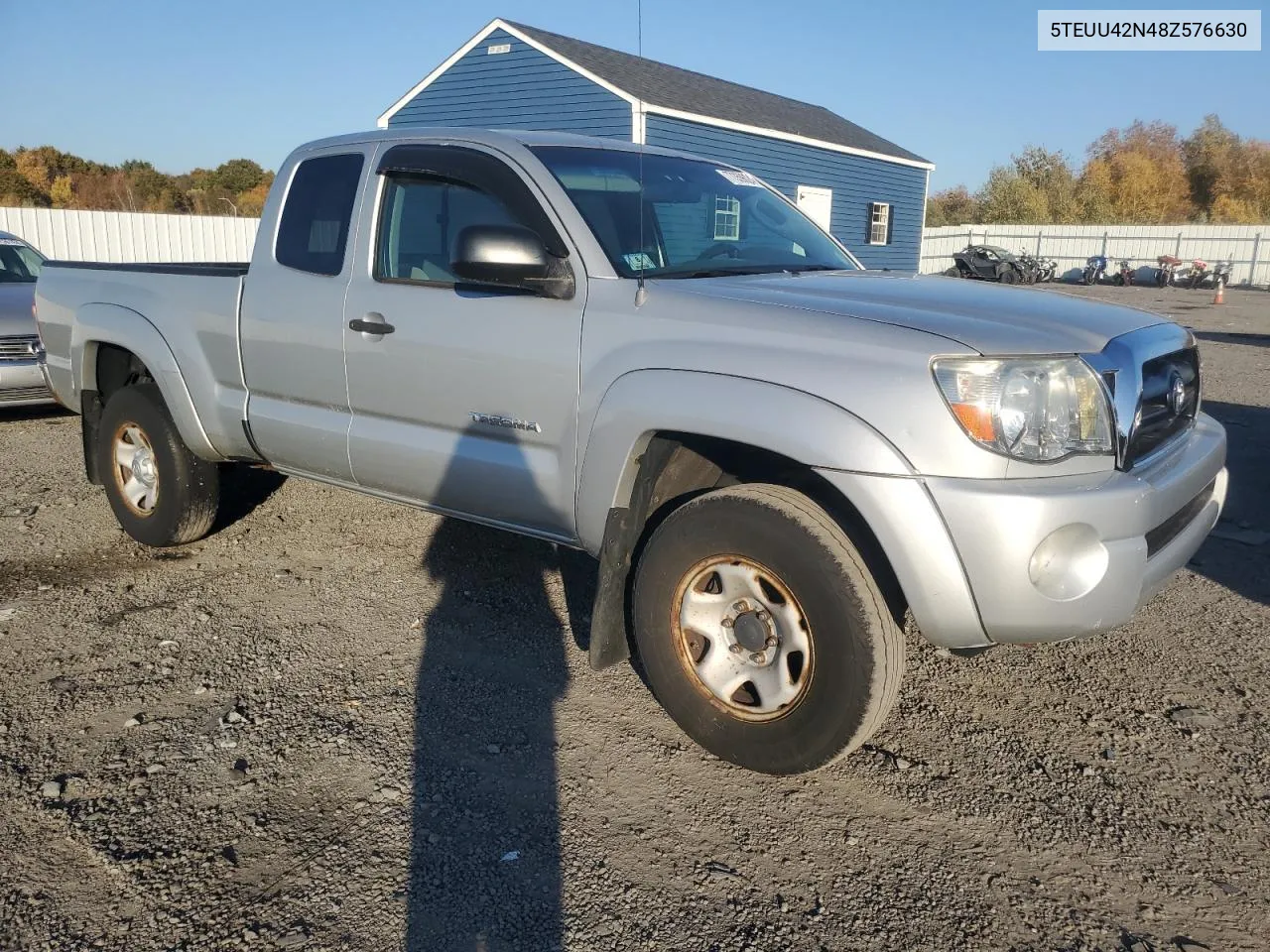 5TEUU42N48Z576630 2008 Toyota Tacoma Access Cab