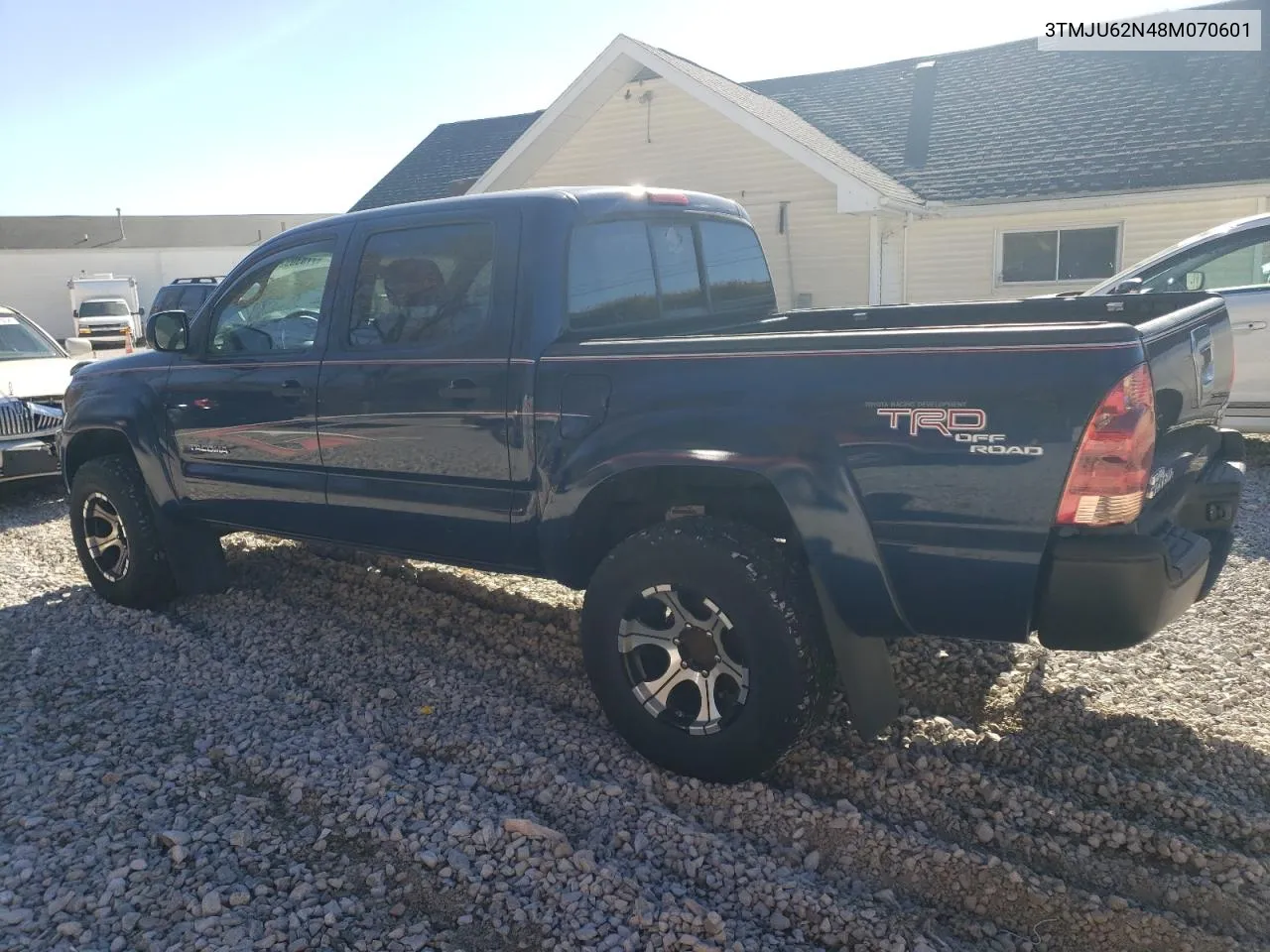 2008 Toyota Tacoma Double Cab Prerunner VIN: 3TMJU62N48M070601 Lot: 77830924