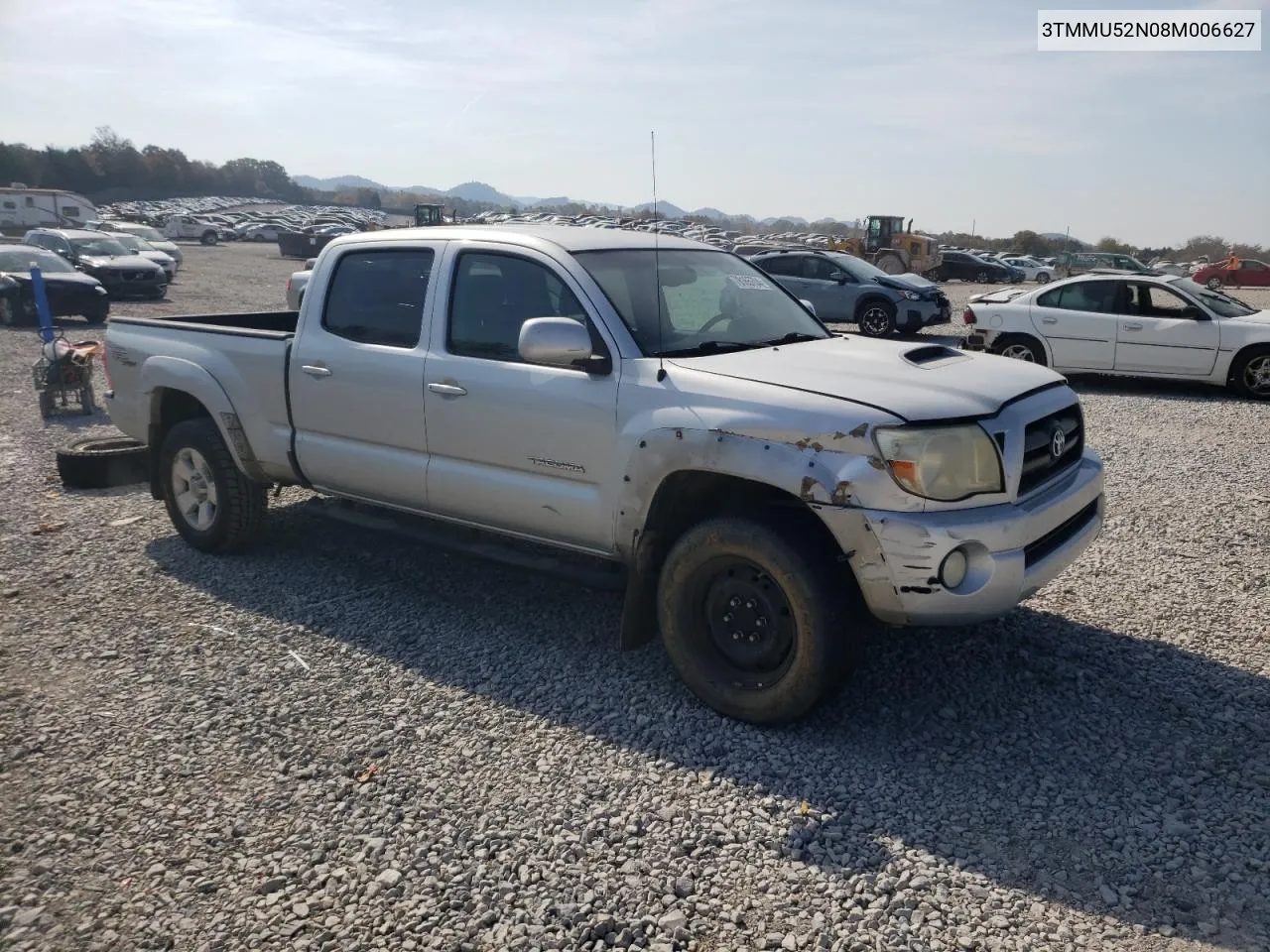 2008 Toyota Tacoma Double Cab Long Bed VIN: 3TMMU52N08M006627 Lot: 78165704