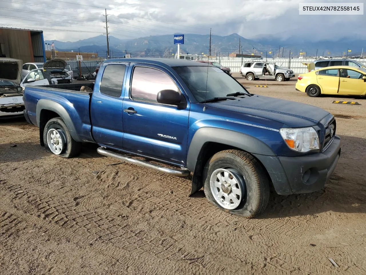 2008 Toyota Tacoma Access Cab VIN: 5TEUX42N78Z558145 Lot: 78530024