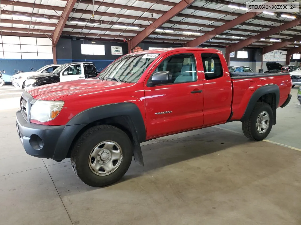 2008 Toyota Tacoma Access Cab VIN: 5TEUX42N98Z538124 Lot: 78694434