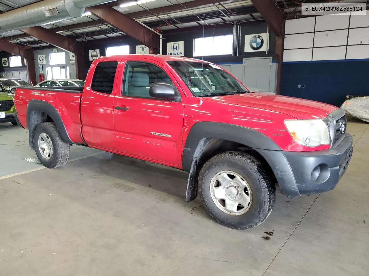 2008 Toyota Tacoma Access Cab VIN: 5TEUX42N98Z538124 Lot: 78694434