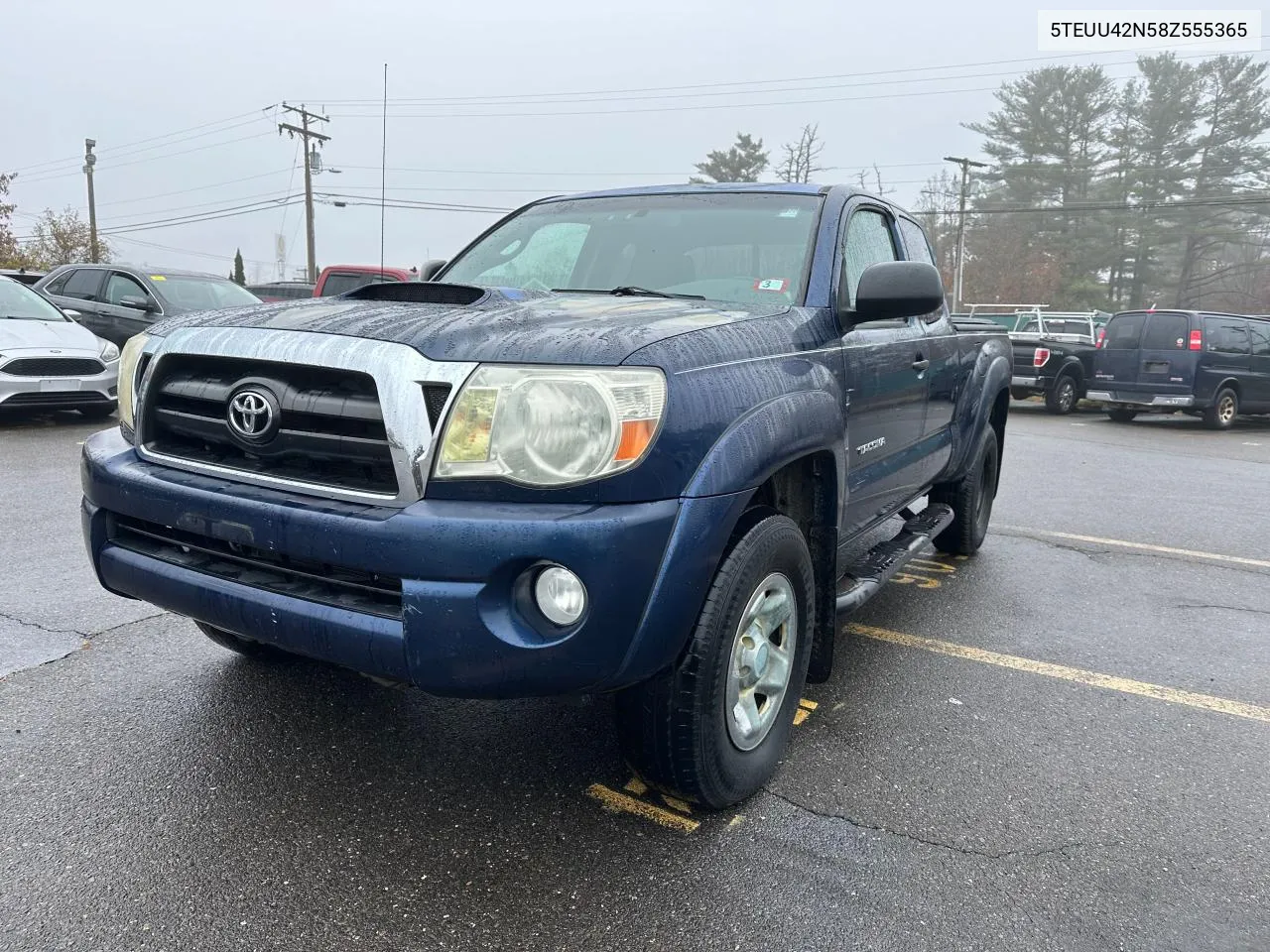 2008 Toyota Tacoma Access Cab VIN: 5TEUU42N58Z555365 Lot: 78845624