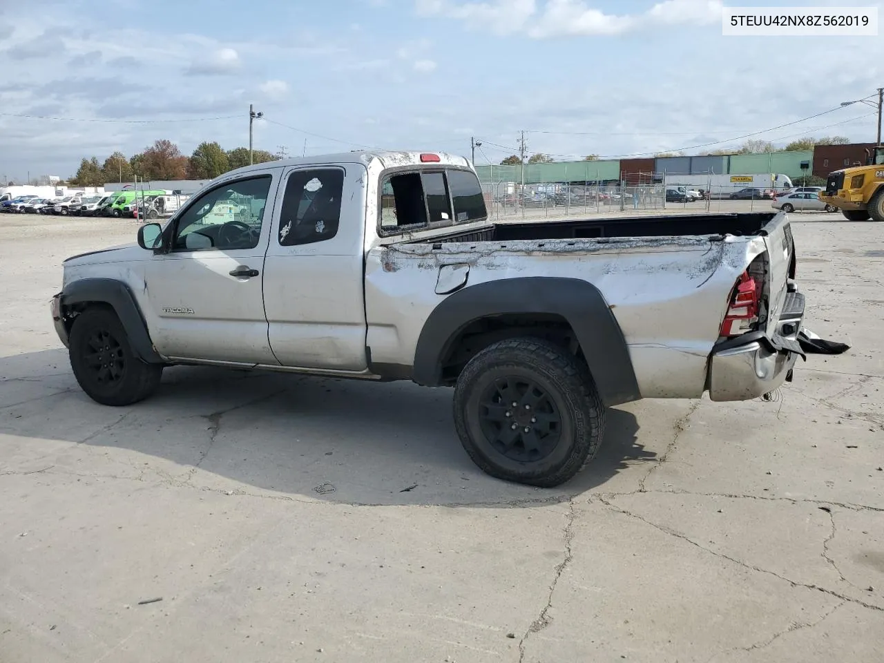 2008 Toyota Tacoma Access Cab VIN: 5TEUU42NX8Z562019 Lot: 78931384