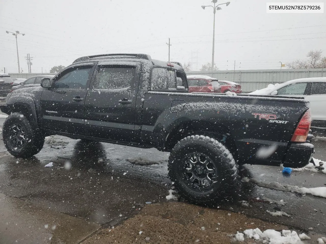 2008 Toyota Tacoma Double Cab Long Bed VIN: 5TEMU52N78Z579236 Lot: 78934474