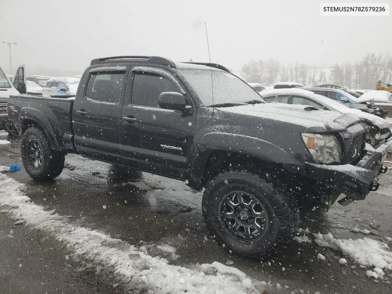 2008 Toyota Tacoma Double Cab Long Bed VIN: 5TEMU52N78Z579236 Lot: 78934474