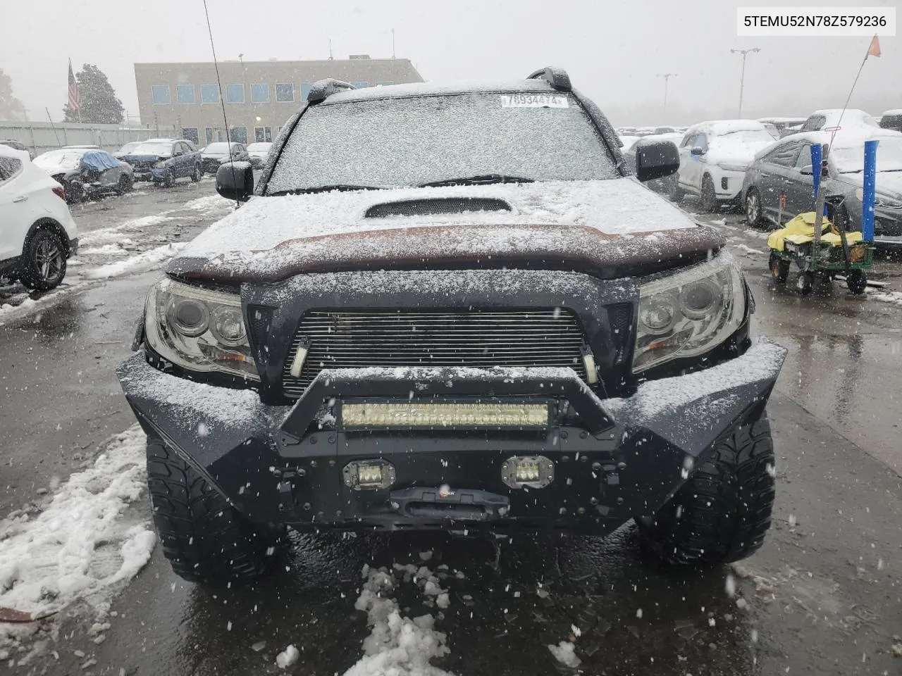 2008 Toyota Tacoma Double Cab Long Bed VIN: 5TEMU52N78Z579236 Lot: 78934474