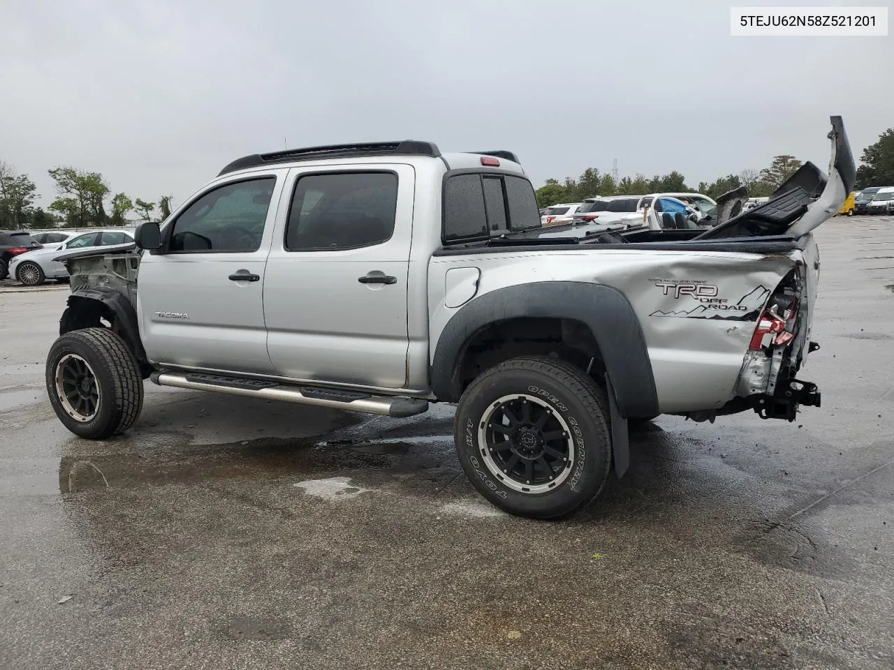 2008 Toyota Tacoma Double Cab Prerunner VIN: 5TEJU62N58Z521201 Lot: 79111564