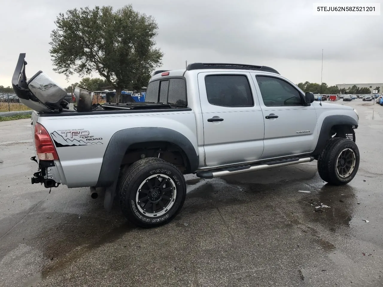 2008 Toyota Tacoma Double Cab Prerunner VIN: 5TEJU62N58Z521201 Lot: 79111564