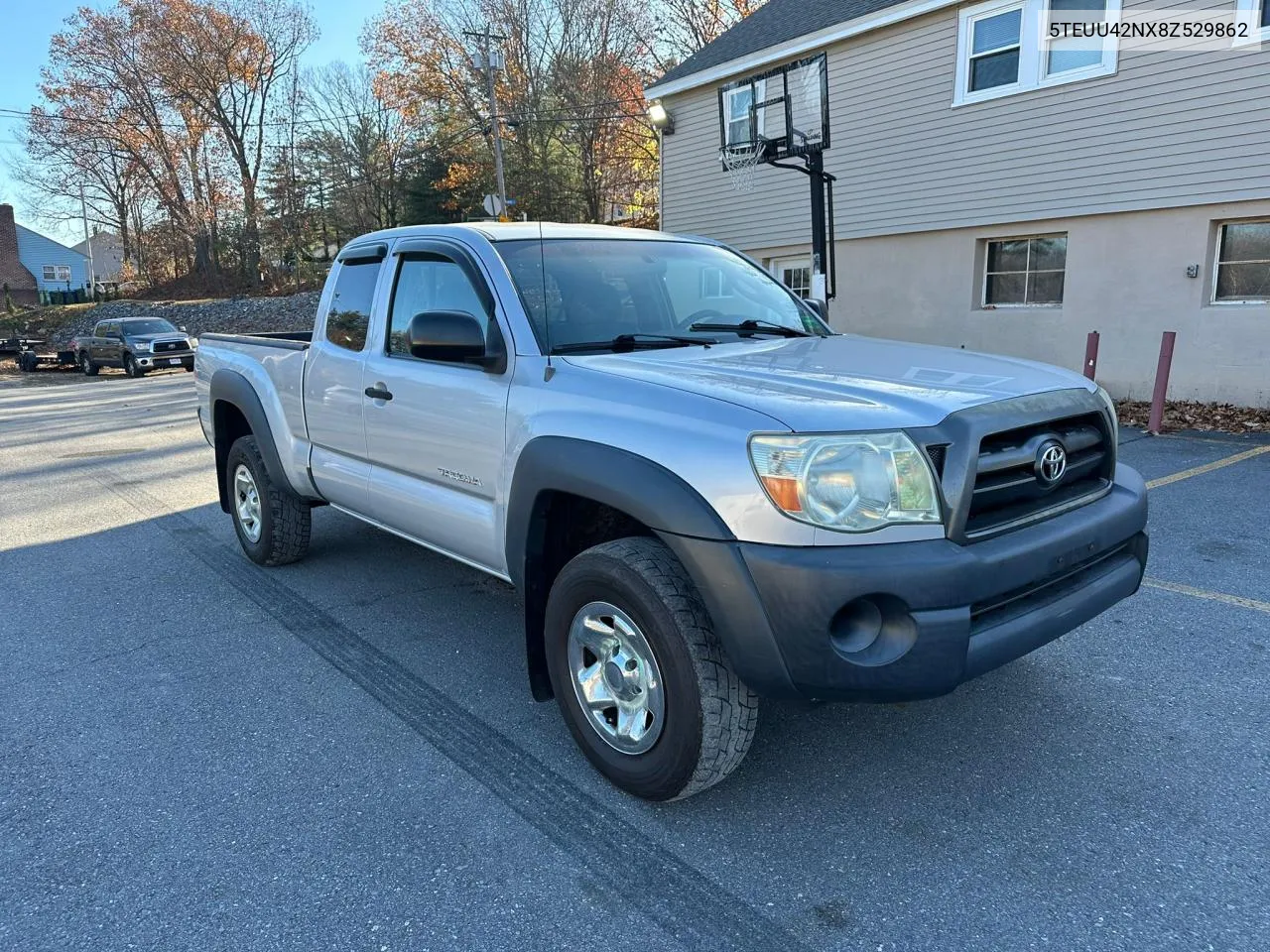 2008 Toyota Tacoma Access Cab VIN: 5TEUU42NX8Z529862 Lot: 79704744