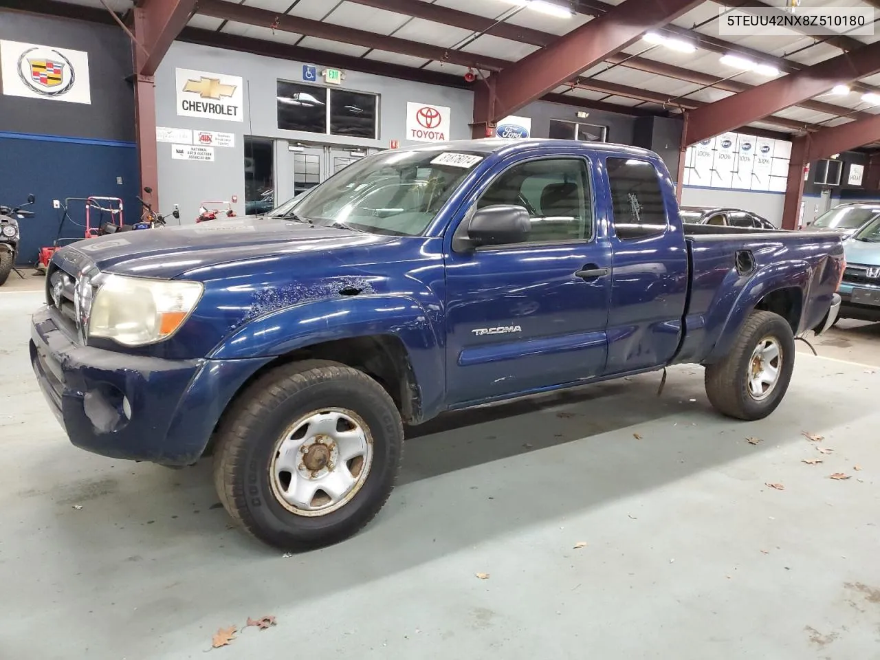 2008 Toyota Tacoma Access Cab VIN: 5TEUU42NX8Z510180 Lot: 81876014