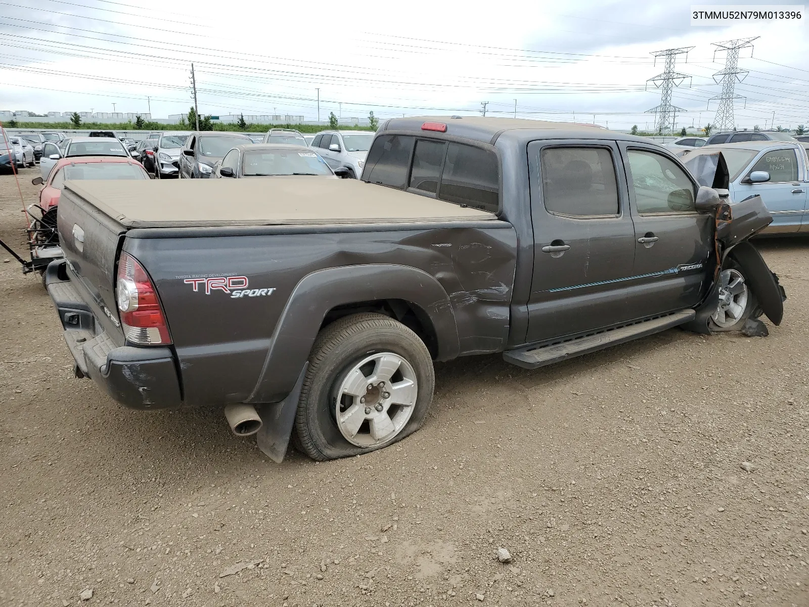 2009 Toyota Tacoma Double Cab Long Bed VIN: 3TMMU52N79M013396 Lot: 61054434