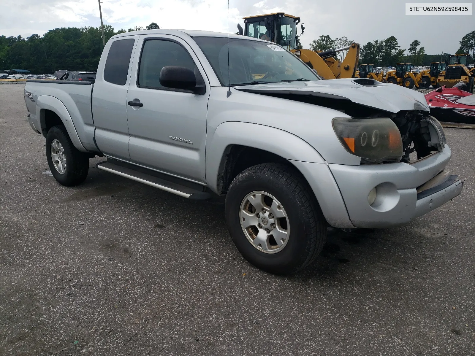 2009 Toyota Tacoma Prerunner Access Cab VIN: 5TETU62N59Z598435 Lot: 64190014