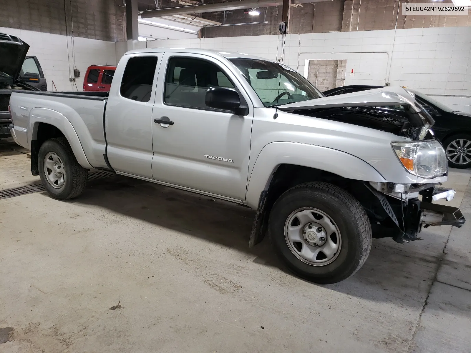 2009 Toyota Tacoma Access Cab VIN: 5TEUU42N19Z629592 Lot: 64195854