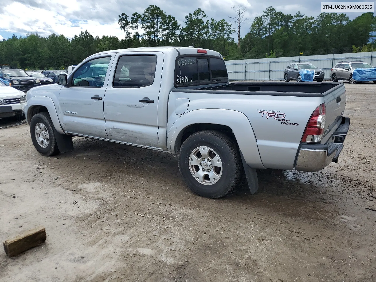 2009 Toyota Tacoma Double Cab Prerunner VIN: 3TMJU62NX9M080535 Lot: 66053944