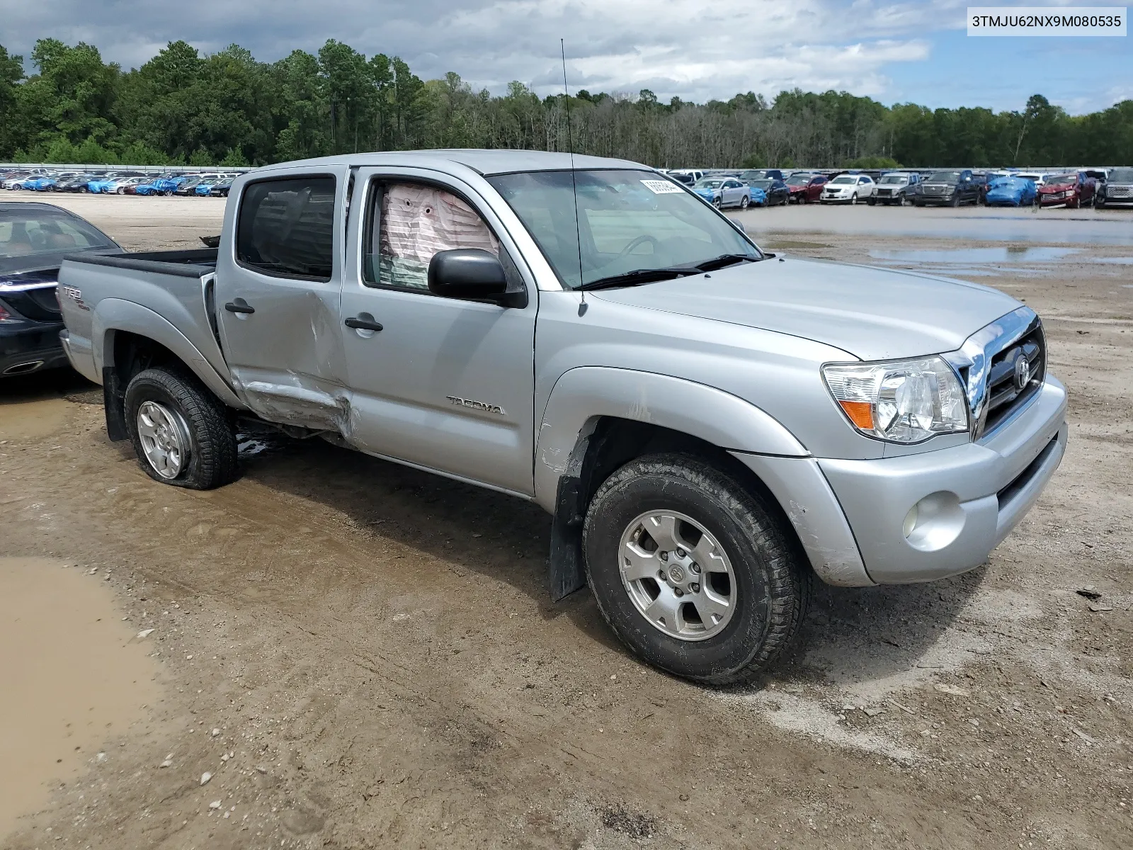 2009 Toyota Tacoma Double Cab Prerunner VIN: 3TMJU62NX9M080535 Lot: 66053944