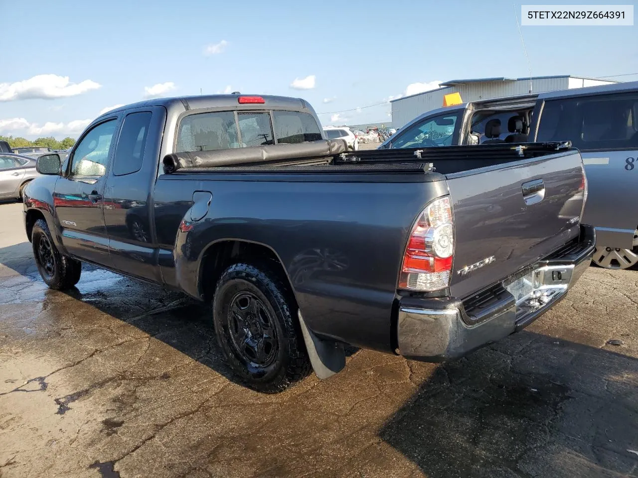 2009 Toyota Tacoma Access Cab VIN: 5TETX22N29Z664391 Lot: 67877264