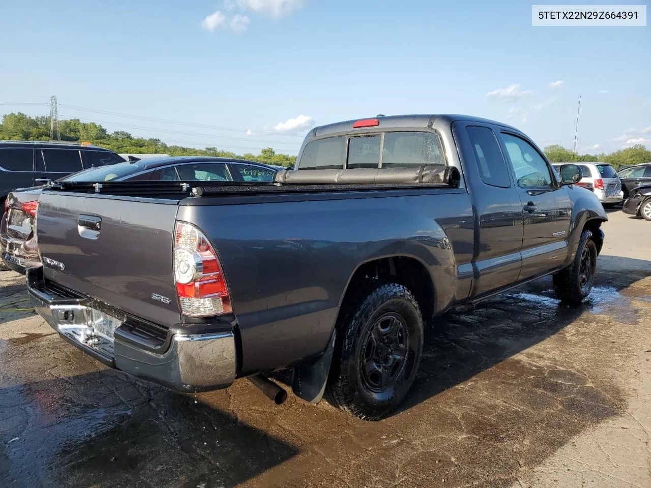 2009 Toyota Tacoma Access Cab VIN: 5TETX22N29Z664391 Lot: 67877264