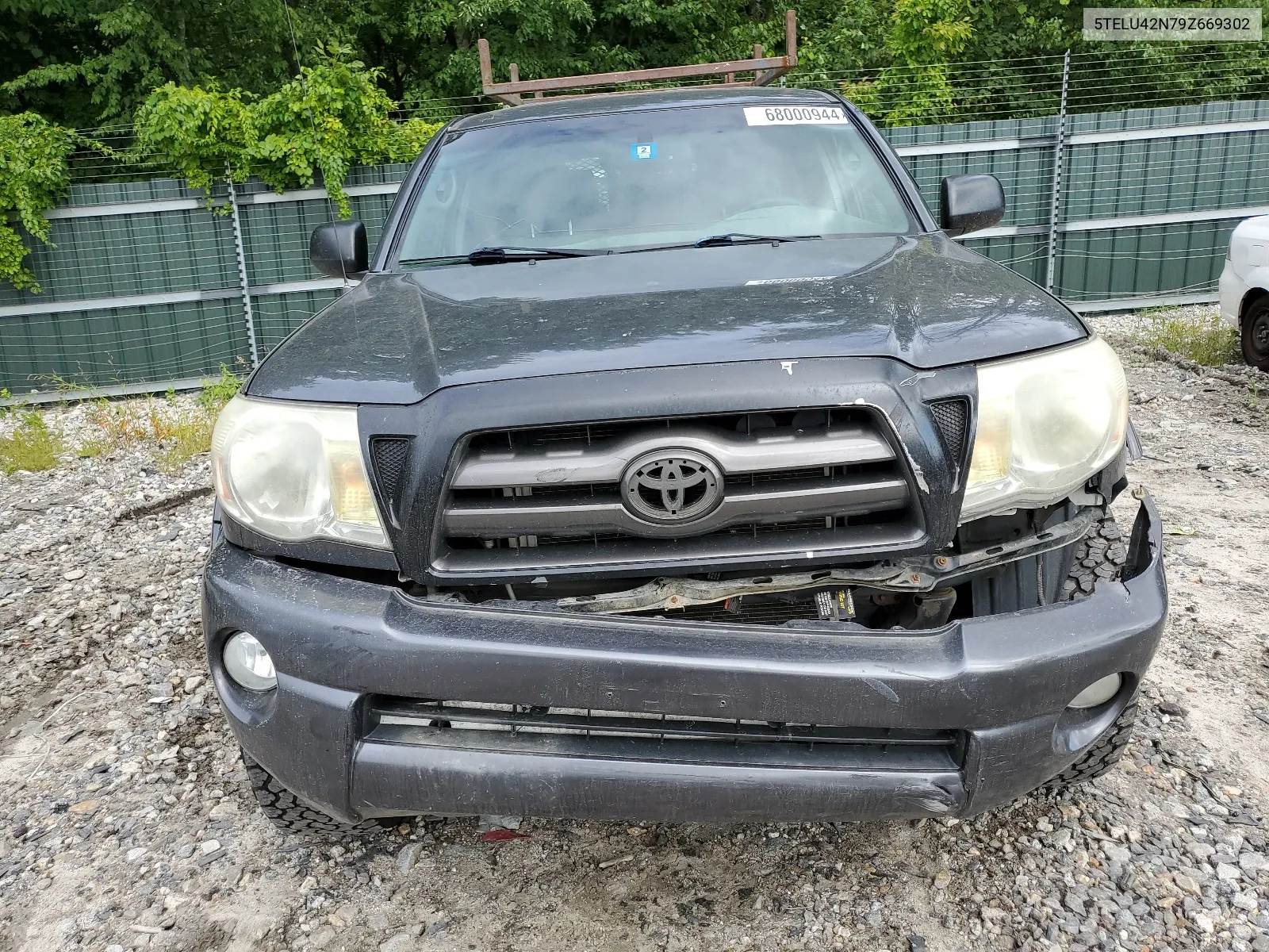 2009 Toyota Tacoma Double Cab VIN: 5TELU42N79Z669302 Lot: 68000944