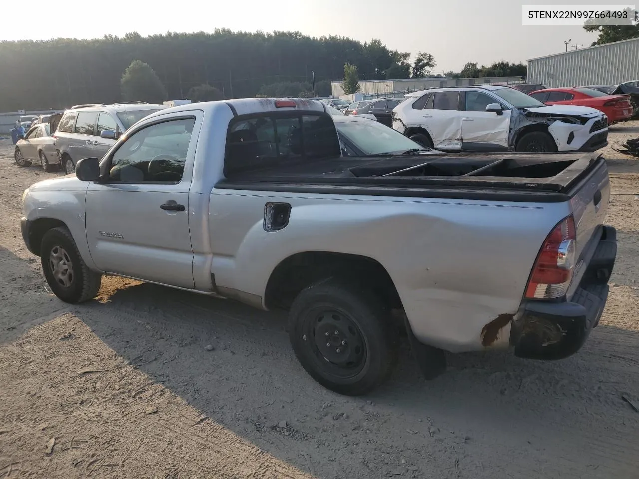 2009 Toyota Tacoma VIN: 5TENX22N99Z664493 Lot: 68925594