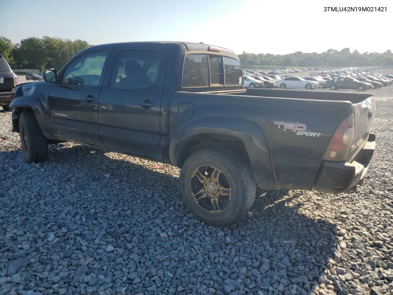 2009 Toyota Tacoma Double Cab VIN: 3TMLU42N19M021421 Lot: 69220424