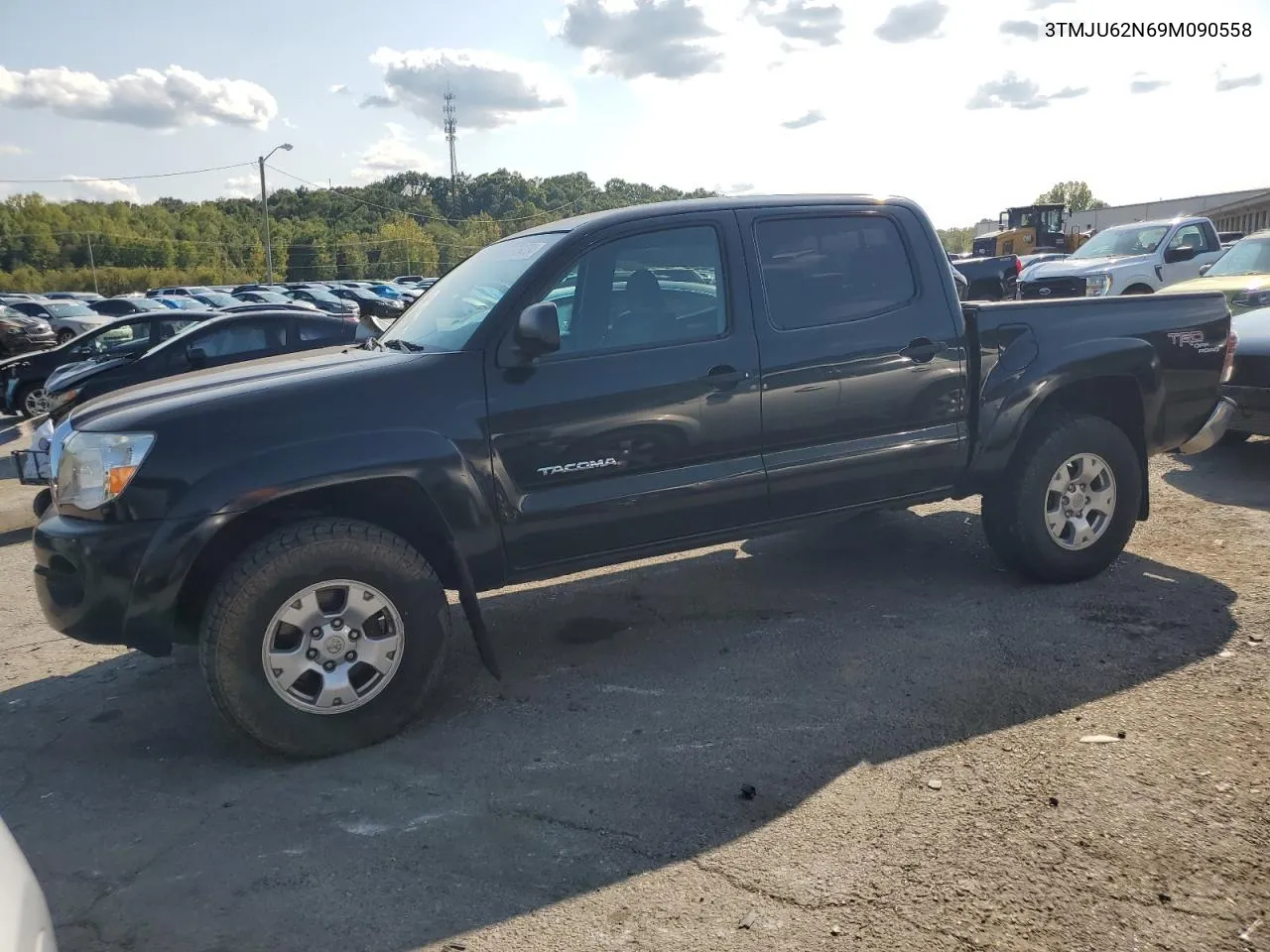 2009 Toyota Tacoma Double Cab Prerunner VIN: 3TMJU62N69M090558 Lot: 69754704