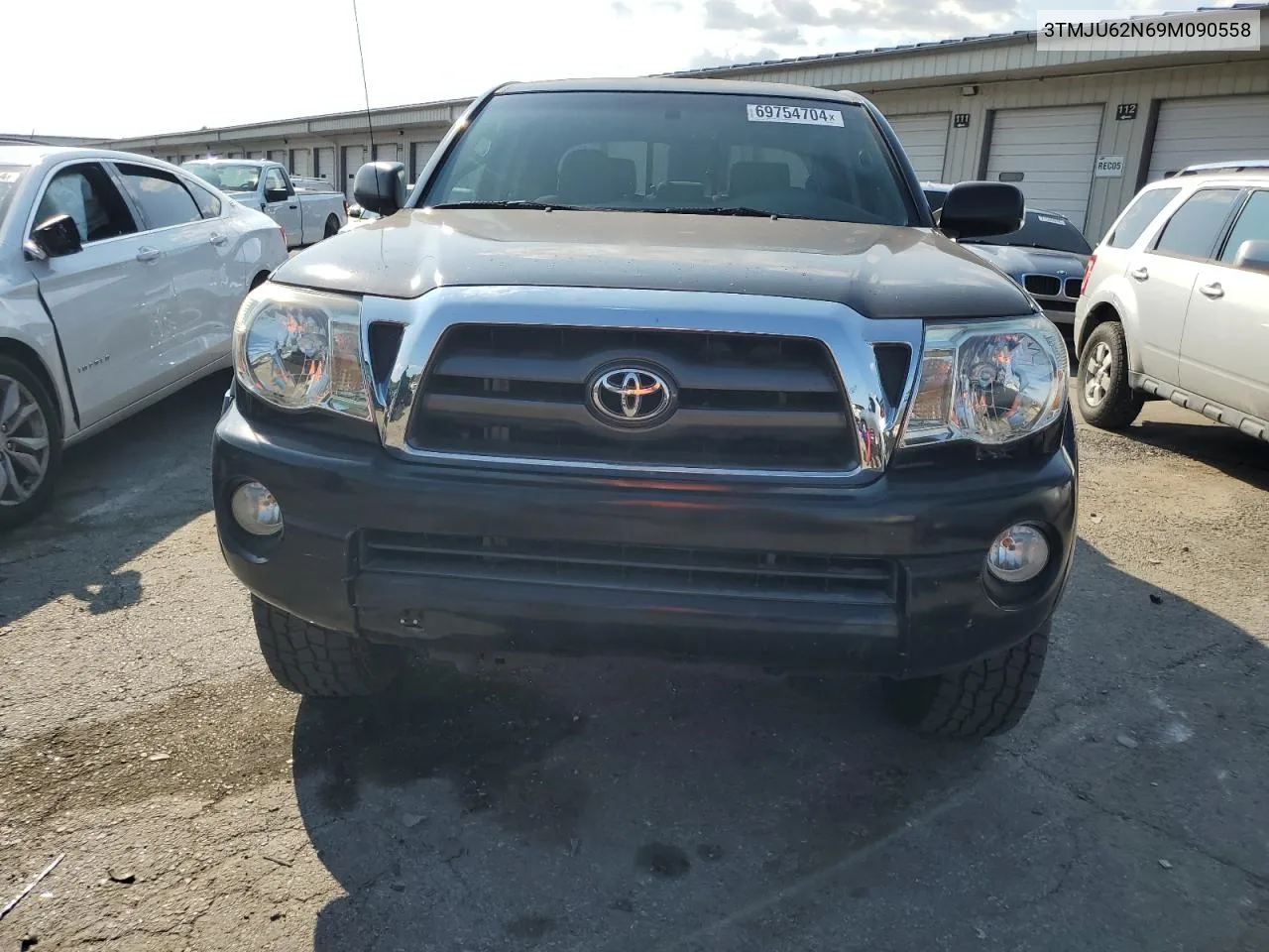 2009 Toyota Tacoma Double Cab Prerunner VIN: 3TMJU62N69M090558 Lot: 69754704