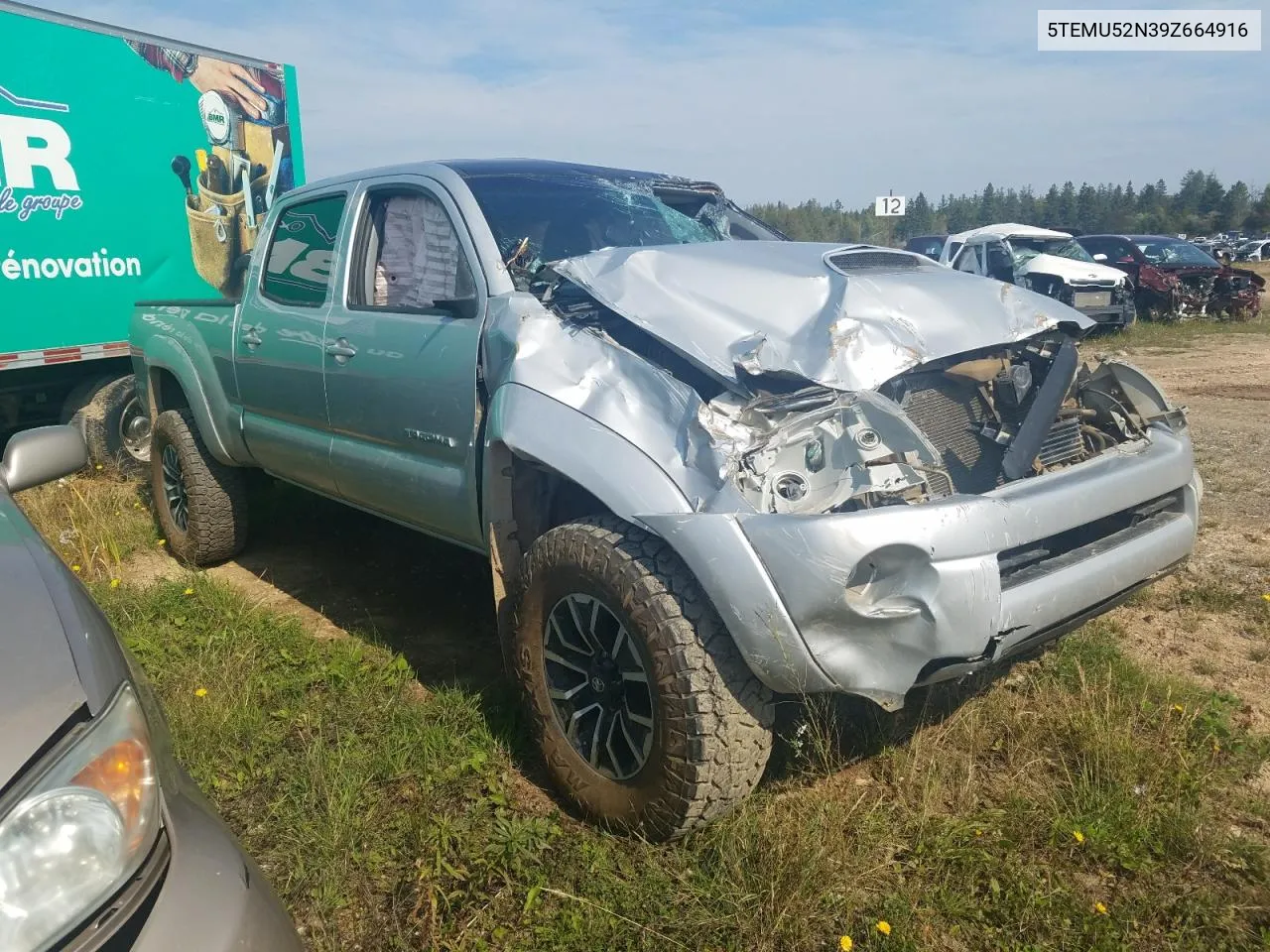 5TEMU52N39Z664916 2009 Toyota Tacoma Double Cab Long Bed