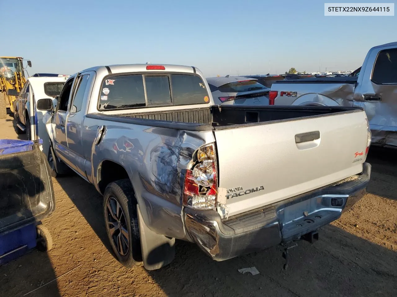 2009 Toyota Tacoma Access Cab VIN: 5TETX22NX9Z644115 Lot: 70684544