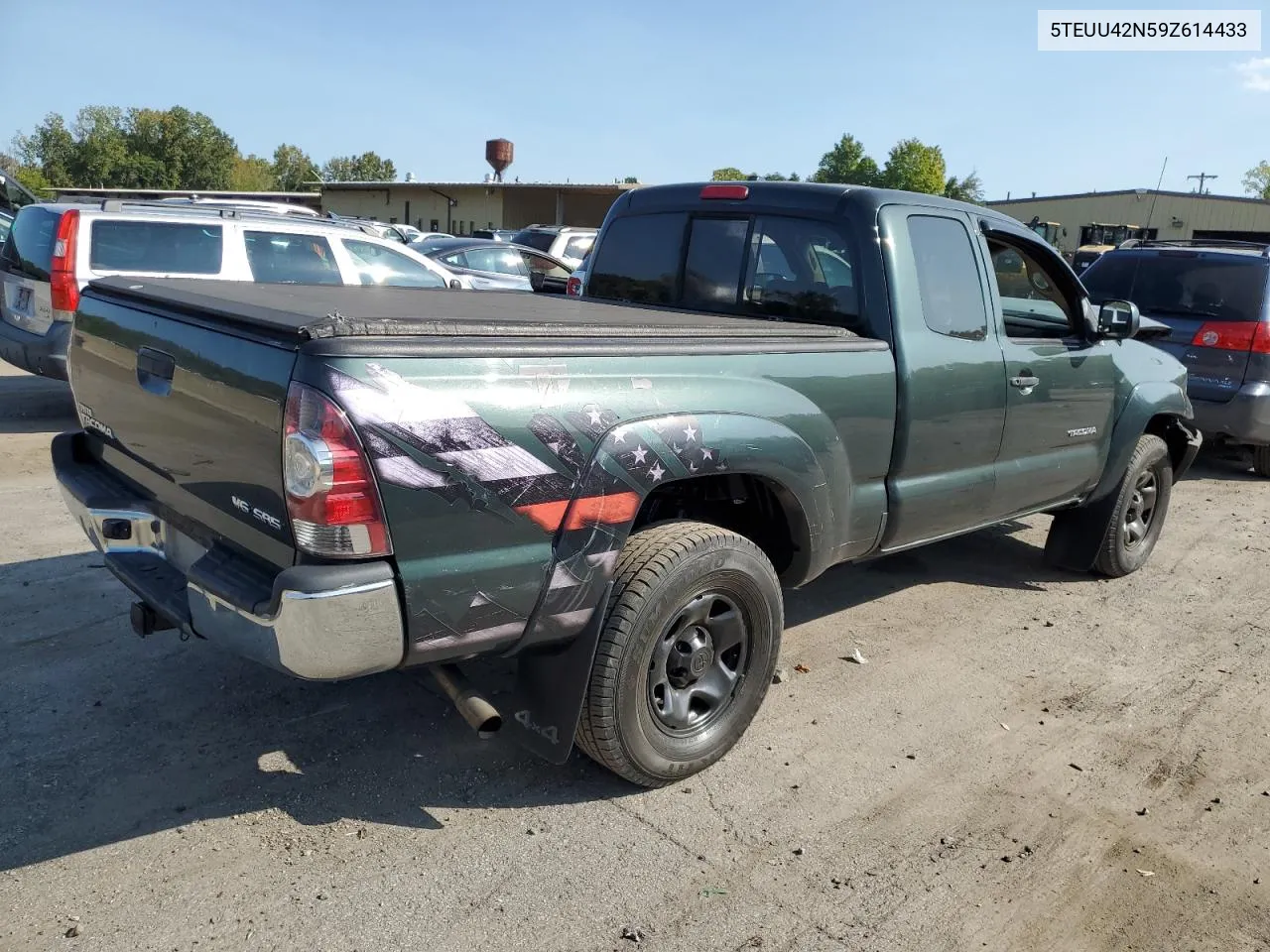 2009 Toyota Tacoma Access Cab VIN: 5TEUU42N59Z614433 Lot: 70905114