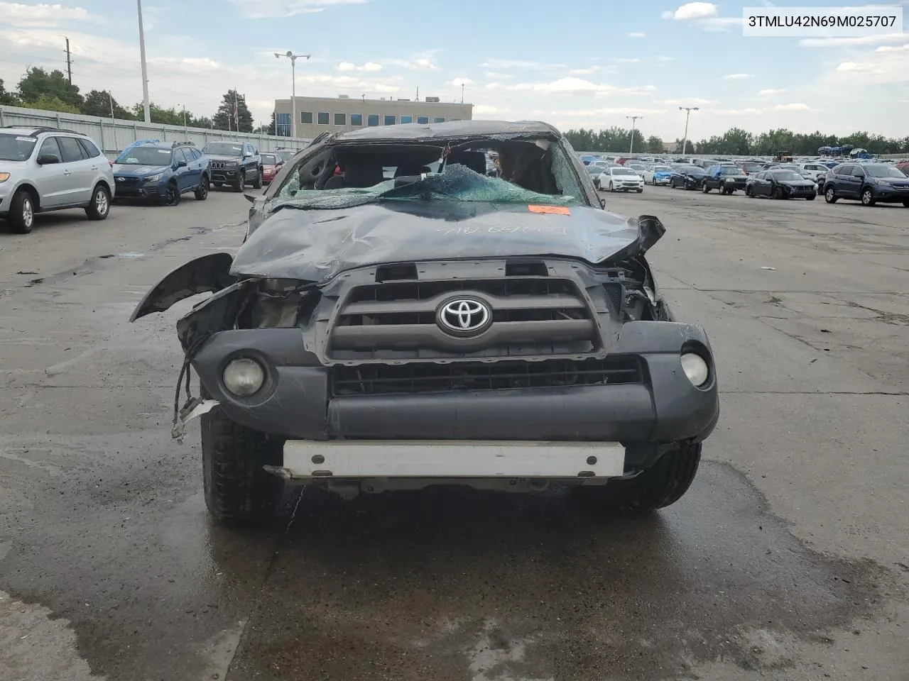 3TMLU42N69M025707 2009 Toyota Tacoma Double Cab