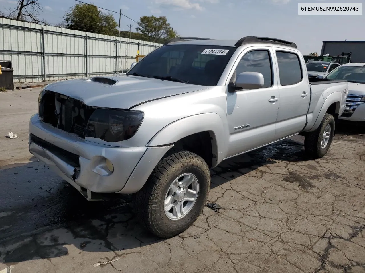 5TEMU52N99Z620743 2009 Toyota Tacoma Double Cab Long Bed